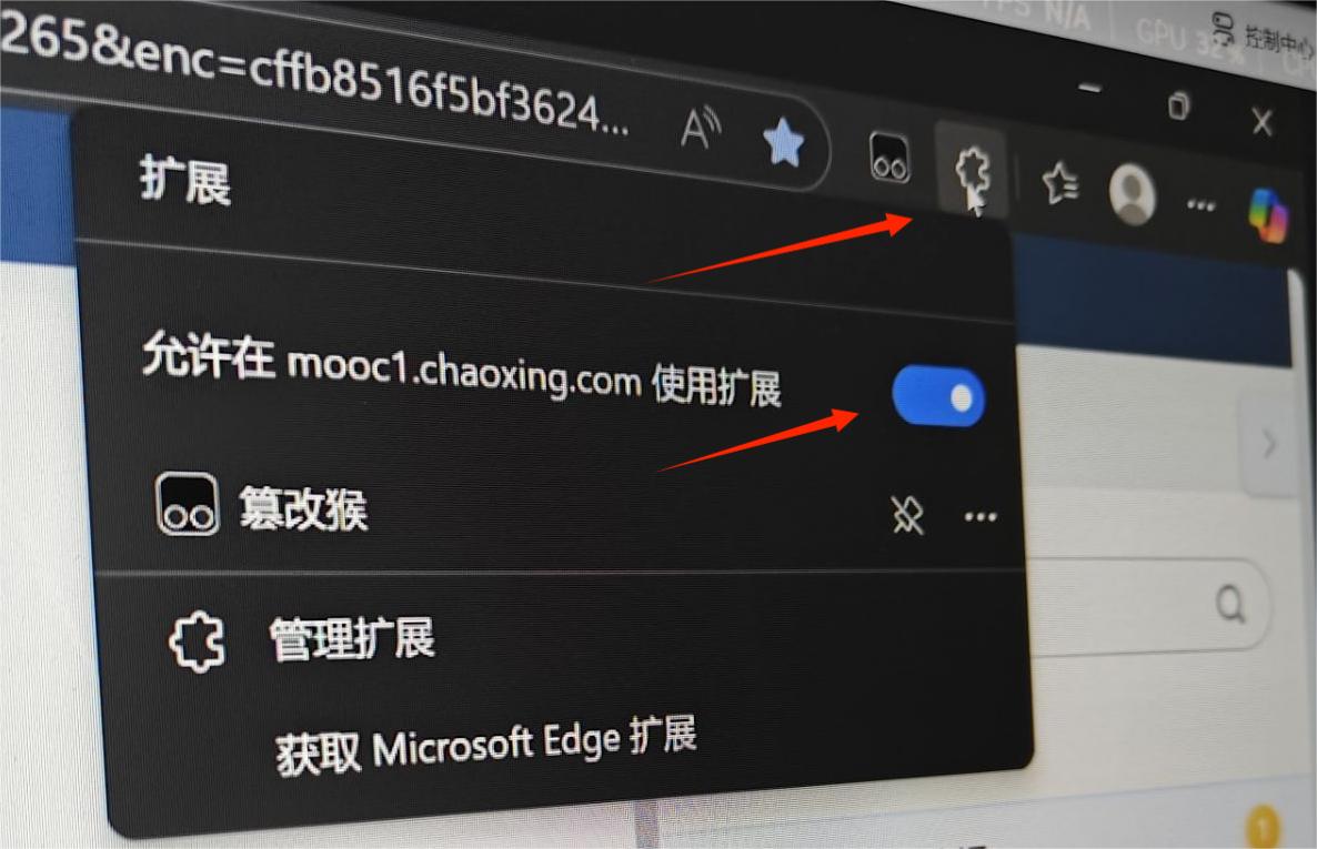 浏览器扩展权限示例